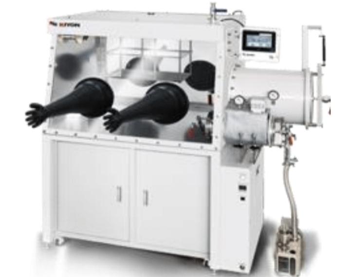 Glovebox Double sided 4 ports